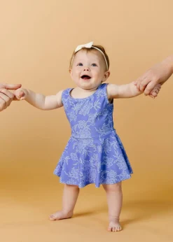 Kortni Jeane Elegant Floral | Baby Skirted One-Piece ElegantFloral Fashion
