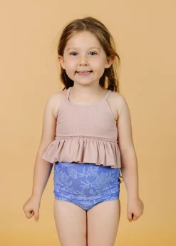 Kortni Jeane Elegant Floral | Mini High-Waisted Bottoms ElegantFloral Fashion