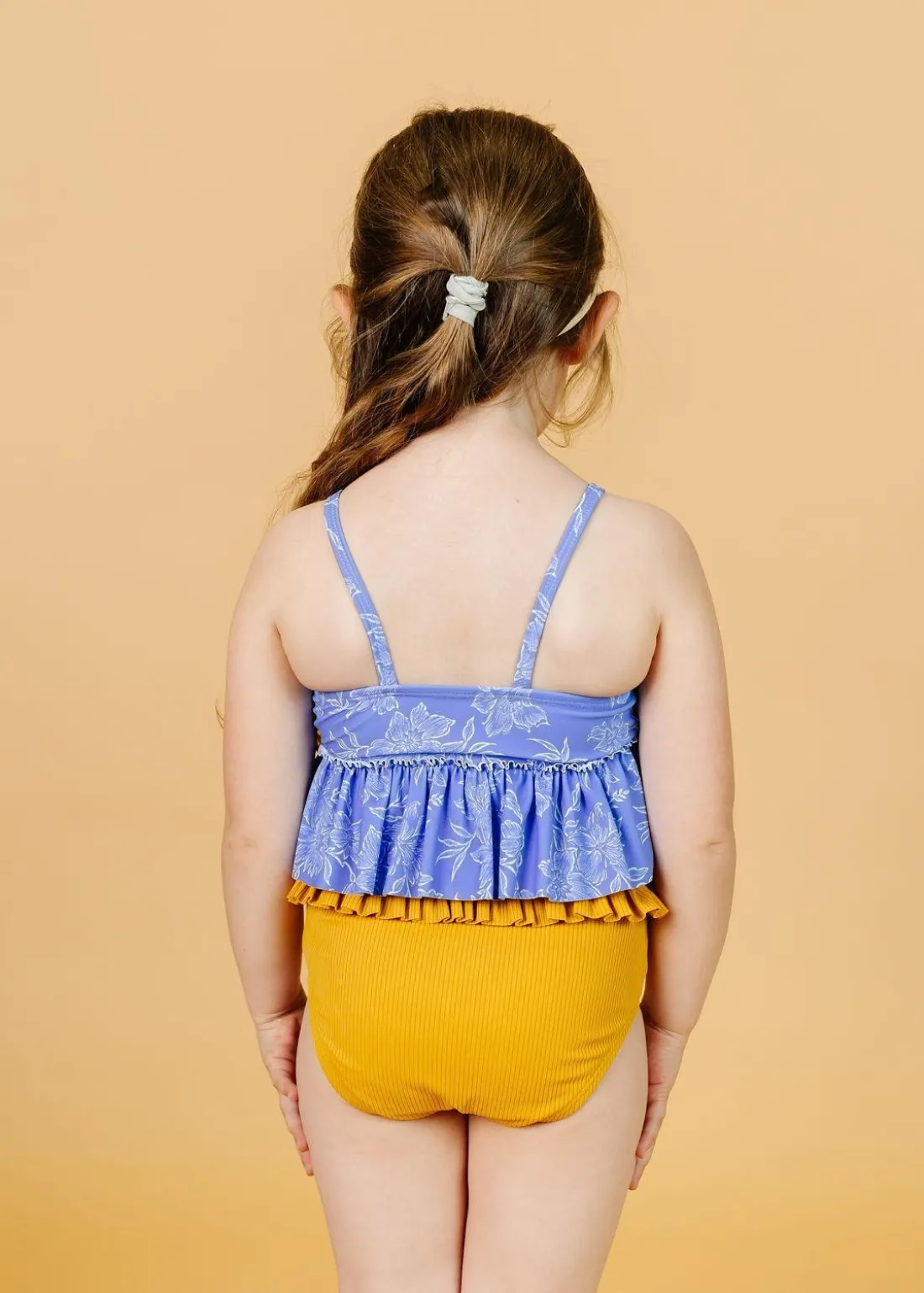 Kortni Jeane Elegant Floral | Mini Peplum Top ElegantFloral Clearance