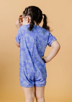 Kortni Jeane Elegant Floral | Mini Shorties Rashguard (Unisex) ElegantFloral Online