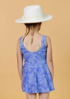 Kortni Jeane Elegant Floral | Mini Skirted One-Piece ElegantFloral Fashion