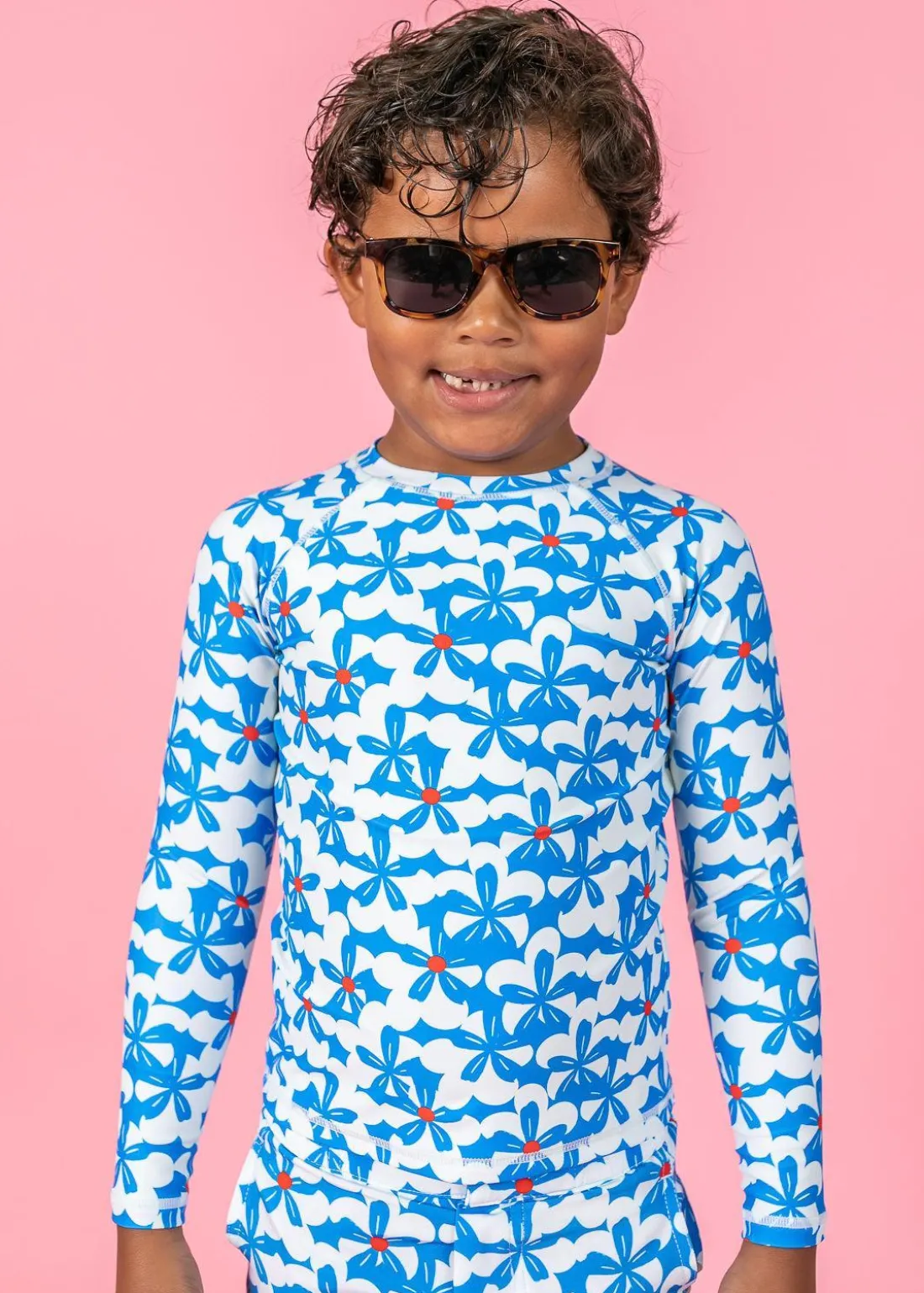 Kortni Jeane | Mini Rashguard Top (Unisex) Flowerworks Discount