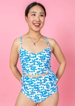 Kortni Jeane | VD Crop Top Flowerworks Outlet