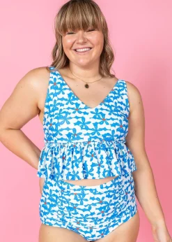 Kortni Jeane | V-Neck Top Flowerworks Hot