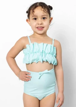 Kortni Jeane Fresh Mint | Mini Oversized Ruffle Top FreshMint Hot
