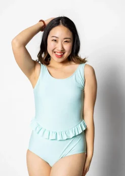 Kortni Jeane Fresh Mint | Skirted One-Piece FreshMint Sale
