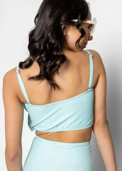 Kortni Jeane Fresh Mint | Youth Oversized Ruffle Top FreshMint Discount