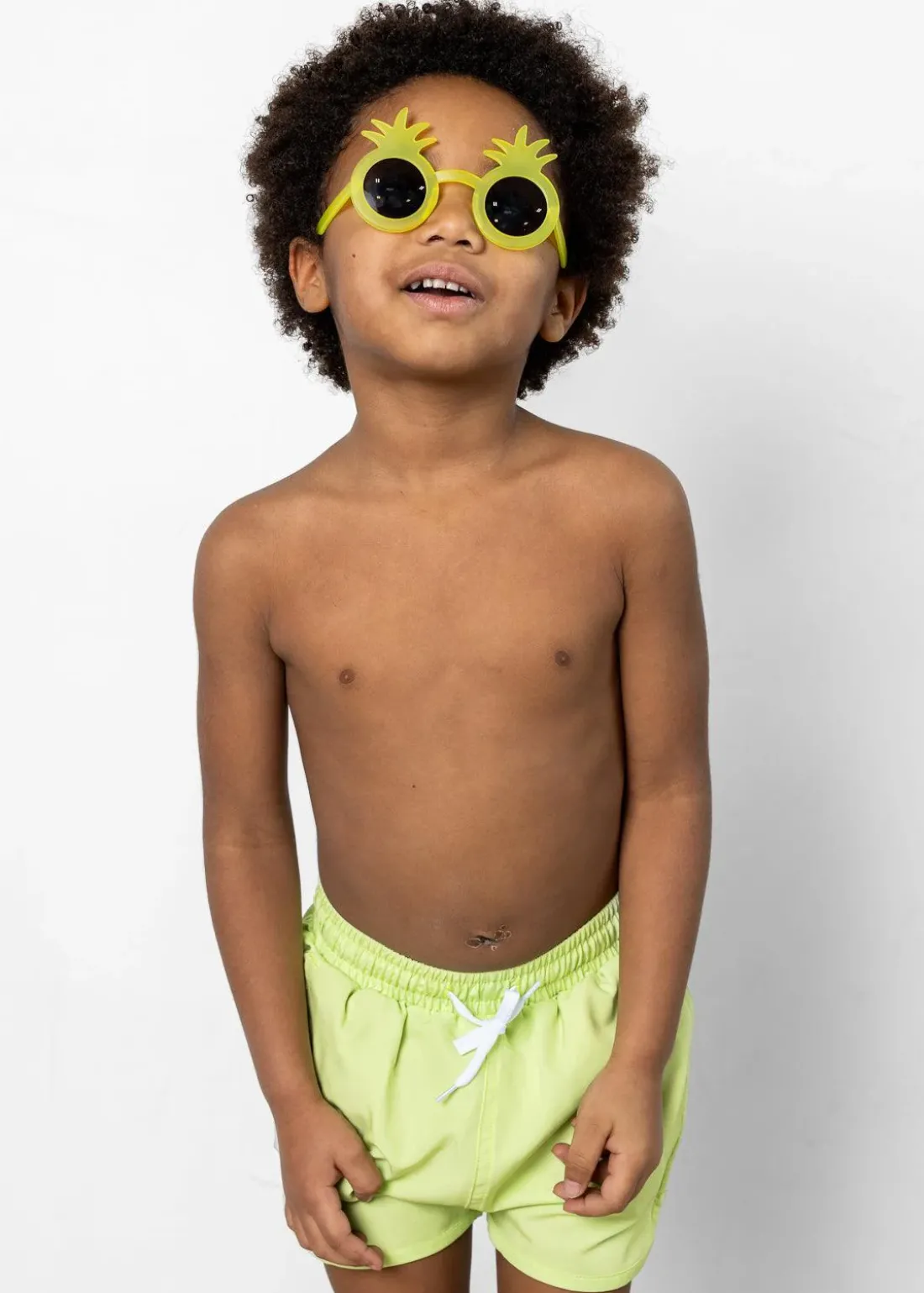 Kortni Jeane Glow Green | Mini Retro Shorties GlowGreen Outlet