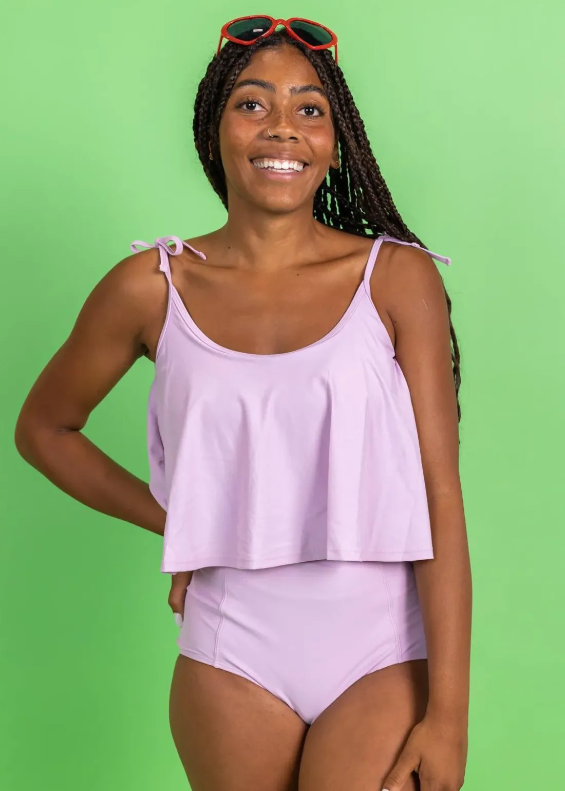 Kortni Jeane Just Lilac | High-Waisted Bottoms JustLilac Discount
