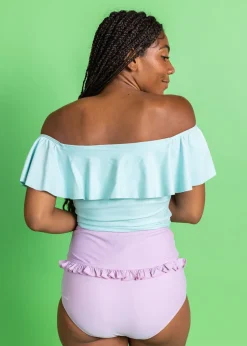 Kortni Jeane Just Lilac | Mid-Ruffle Bottoms JustLilac Discount