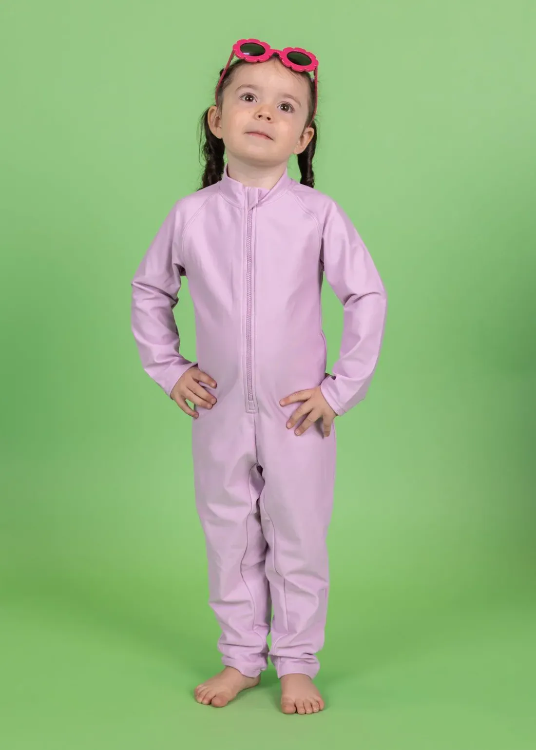 Kortni Jeane Just Lilac | Mini Rashguard One-Piece (Unisex) Sale