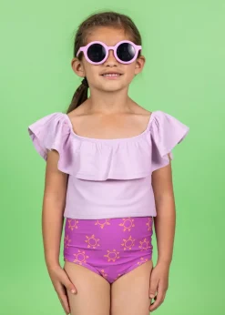 Kortni Jeane Just Lilac | Mini Ruffled Around Top JustLilac Best