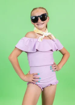 Kortni Jeane Just Lilac | Youth All Ruffled Up Bottoms JustLilac Clearance