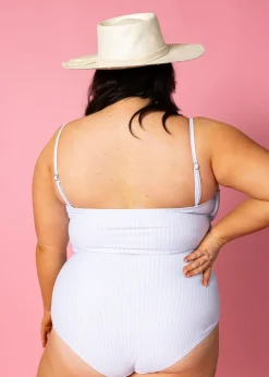 Kortni Jeane Light Blue Stripe | Tie-Up-Front Bottoms LightBlueStripe Online