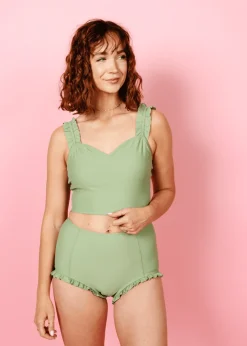 Kortni Jeane Meadow Green | All Ruffled Up Bottoms MeadowGreen Hot