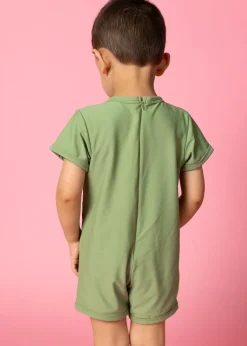 Kortni Jeane Meadow Green | Mini Shorties Rashguard (Unisex) MeadowGreen Discount