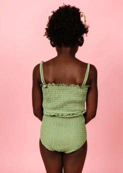 Kortni Jeane Meadow Green | Mini Smocked Bottoms MeadowGreen Fashion