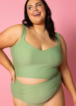 Kortni Jeane Meadow Green | Original Latter-Back Top MeadowGreen Sale