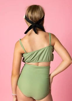 Kortni Jeane Meadow Green | Youth Oversized Ruffle Top MeadowGreen Hot