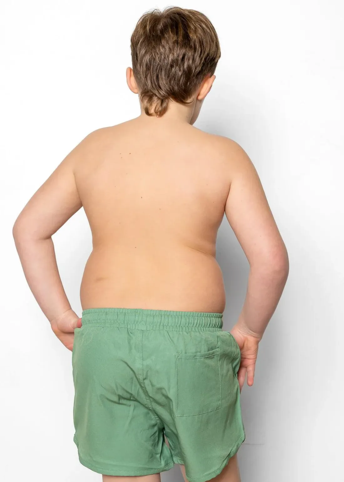 Kortni Jeane Meadow Green | Youth Retro Shorties MeadowGreen Outlet