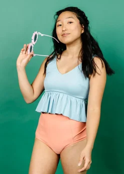 Kortni Jeane | Cut High Bottoms Melon Outlet