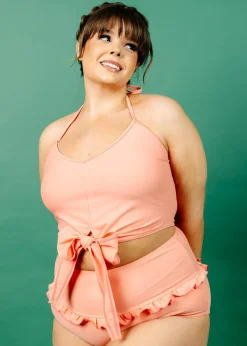 Kortni Jeane | Mid-Ruffle Bottoms Melon Discount