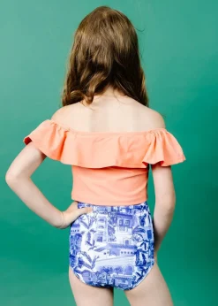 Kortni Jeane | Mini Ruffled Around Top Melon Sale