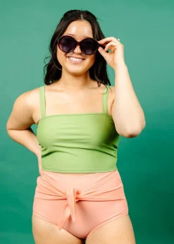 Kortni Jeane | Tie-Up-Front Bottoms Melon Hot