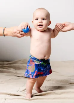 Kortni Jeane Midnight Jungle | Baby Euro Shorts Midnight_Jungle Fashion