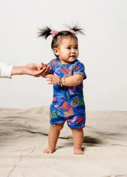 Kortni Jeane Midnight Jungle | Baby Shorties Rashguard (Unisex) Midnight_Jungle Discount