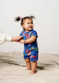 Kortni Jeane Midnight Jungle | Baby Shorties Rashguard (Unisex) Midnight_Jungle Discount
