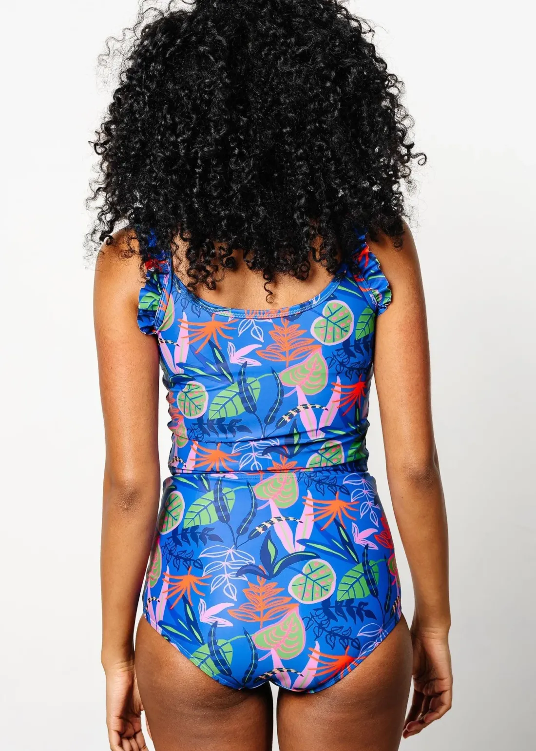 Kortni Jeane Midnight Jungle | Flutter Top Midnight_Jungle Discount