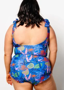Kortni Jeane Midnight Jungle | Knot Top Midnight_Jungle Discount