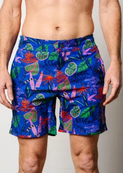 Kortni Jeane Midnight Jungle | Mens Boardies Midnight_Jungle Sale