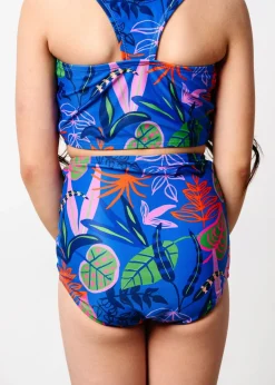 Kortni Jeane Midnight Jungle | Mini High-Waisted Bottoms Midnight_Jungle Online