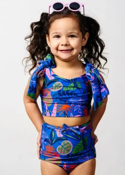 Kortni Jeane Midnight Jungle | Mini Knot Top Midnight_Jungle Sale