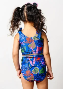 Kortni Jeane Midnight Jungle | Mini Knot Top Midnight_Jungle Sale