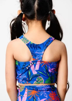 Kortni Jeane Midnight Jungle | Mini Racer Back Top Midnight_Jungle Fashion