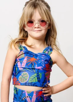 Kortni Jeane Midnight Jungle | Mini Ripple Top Midnight_Jungle Best