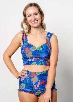 Kortni Jeane Midnight Jungle | Ripple Top Midnight_Jungle Outlet