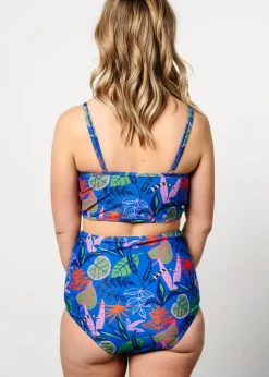 Kortni Jeane Midnight Jungle | VD Crop Top Midnight_Jungle Discount