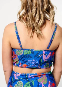 Kortni Jeane Midnight Jungle | VD Crop Top Midnight_Jungle Discount