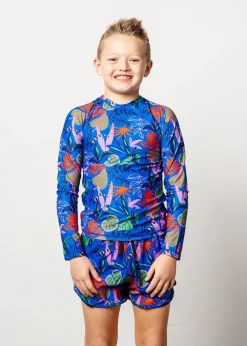 Kortni Jeane Midnight Jungle | Youth Retro Shorties Midnight_Jungle New