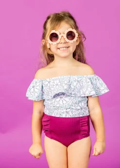 Kortni Jeane Mint Flowers | Mini Ruffled Around Top MintFlowers Hot