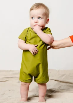 Kortni Jeane Olive Green | Baby Shorties Rashguard (Unisex) Olive_Green Discount