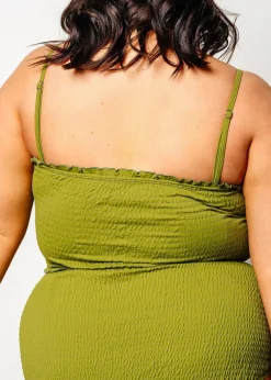 Kortni Jeane Olive Green | Bandeau Top Olive_Green Best