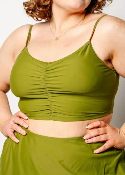 Kortni Jeane Olive Green | Centered Top Olive_Green Best