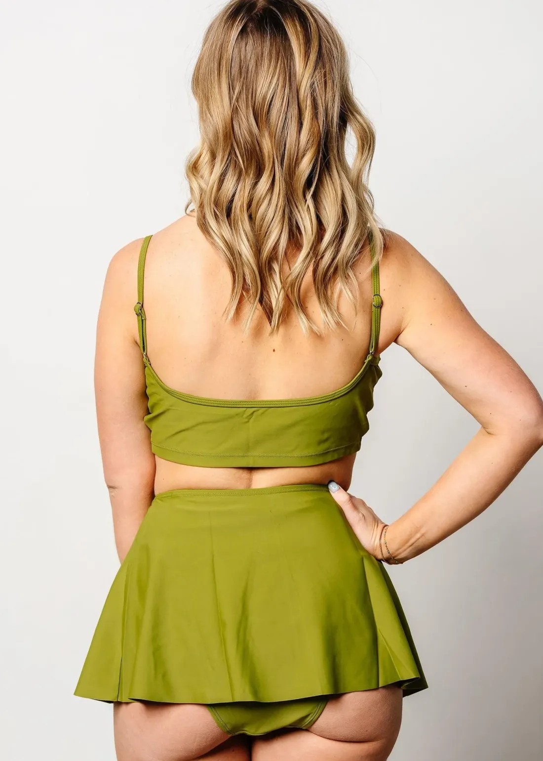 Kortni Jeane Olive Green | Detached Short Skirt Olive_Green Fashion