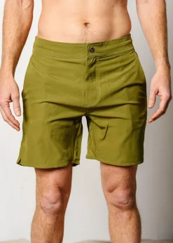 Kortni Jeane Olive Green | Mens Boardies Olive_Green Hot
