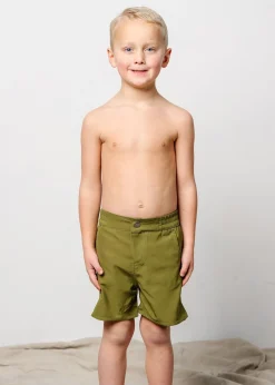 Kortni Jeane Olive Green | Mini Boardies Olive_Green Sale